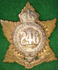 246th Battalion (Nova Scotia Highlanders) Officer's Cap Badge
